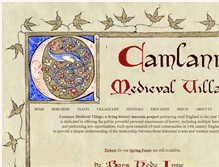 Tablet Screenshot of camlann.org